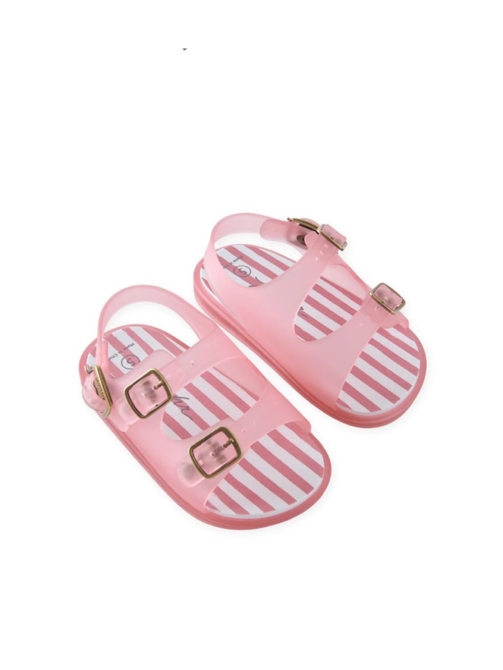 Pehr Pink Kids Splash Sandals T6
